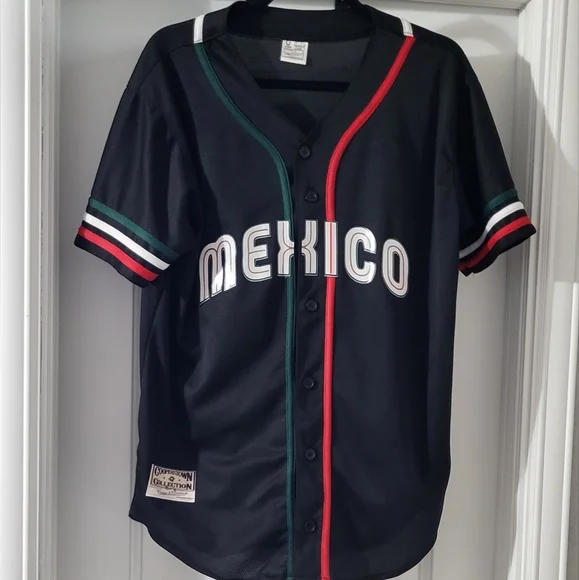Black Mexico Jersey - Picture 1 of 3